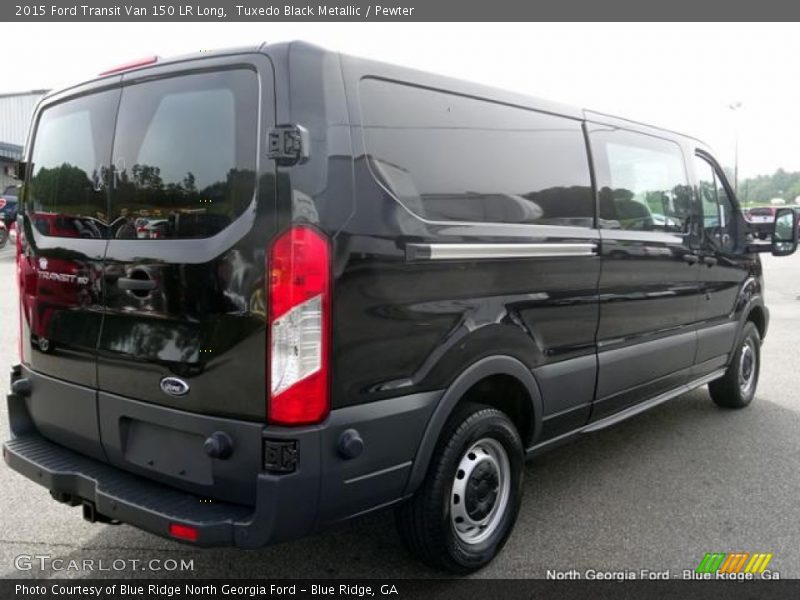 Tuxedo Black Metallic / Pewter 2015 Ford Transit Van 150 LR Long