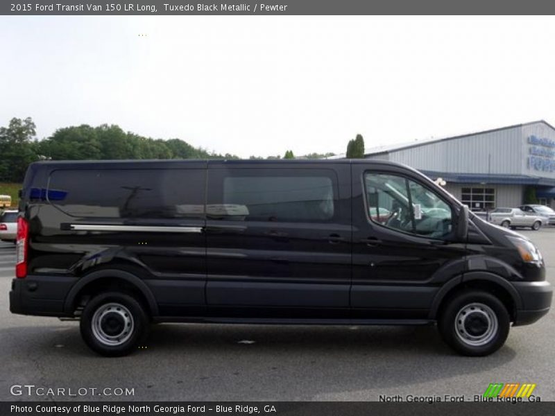 Tuxedo Black Metallic / Pewter 2015 Ford Transit Van 150 LR Long