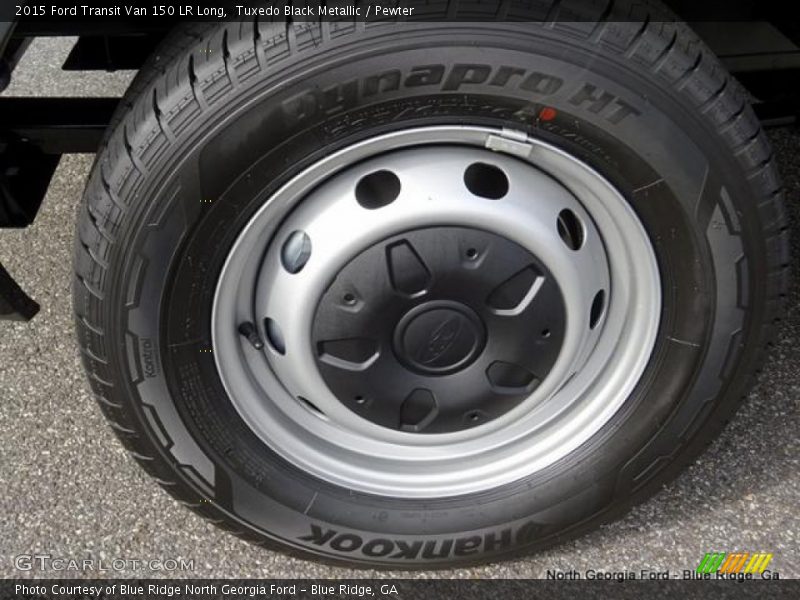 Tuxedo Black Metallic / Pewter 2015 Ford Transit Van 150 LR Long