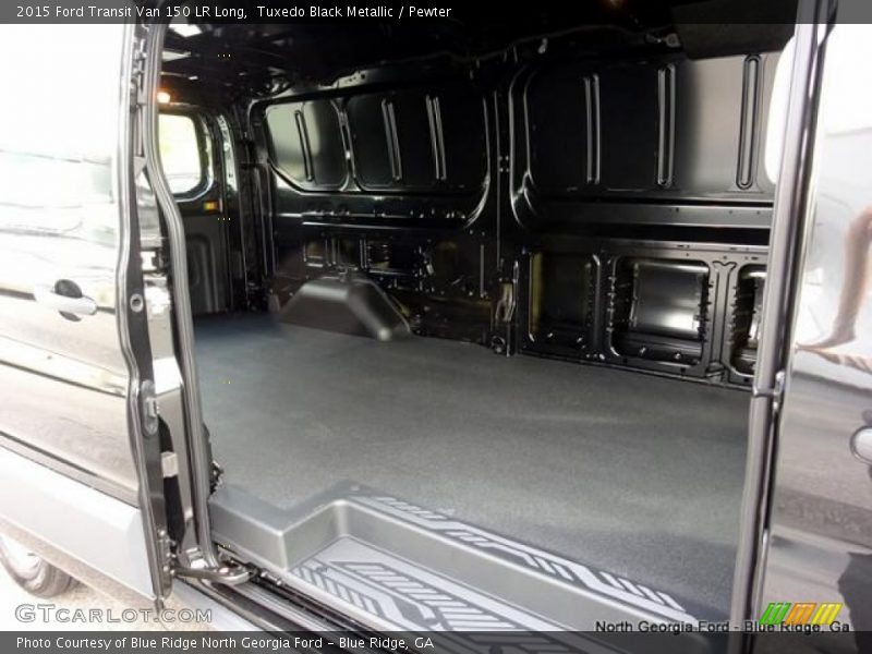 Tuxedo Black Metallic / Pewter 2015 Ford Transit Van 150 LR Long