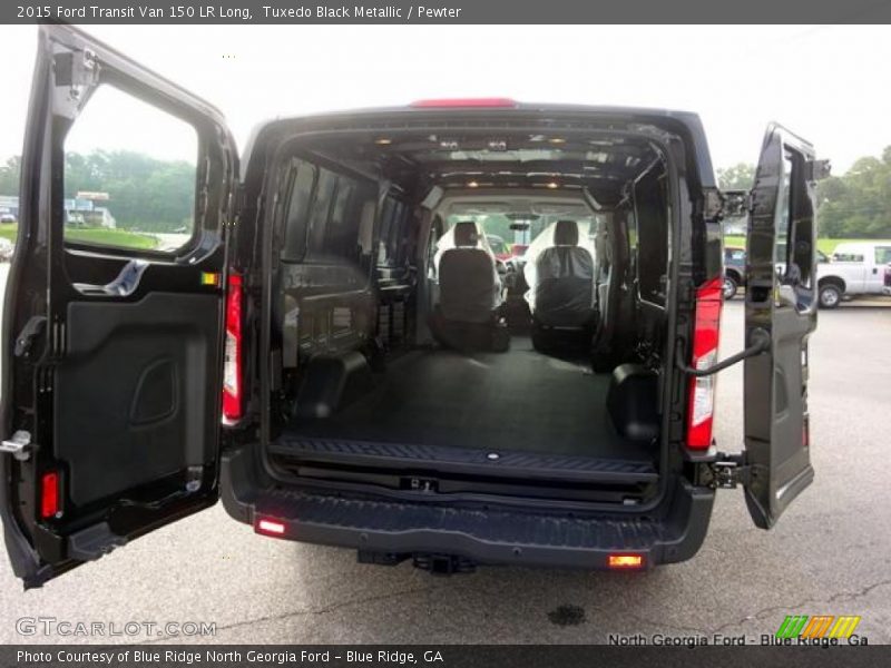 Tuxedo Black Metallic / Pewter 2015 Ford Transit Van 150 LR Long