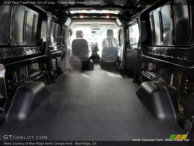 Tuxedo Black Metallic / Pewter 2015 Ford Transit Van 150 LR Long