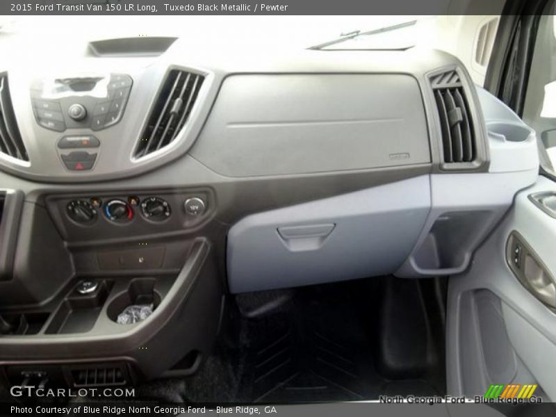 Tuxedo Black Metallic / Pewter 2015 Ford Transit Van 150 LR Long