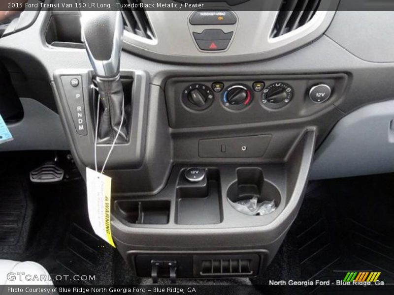 Tuxedo Black Metallic / Pewter 2015 Ford Transit Van 150 LR Long