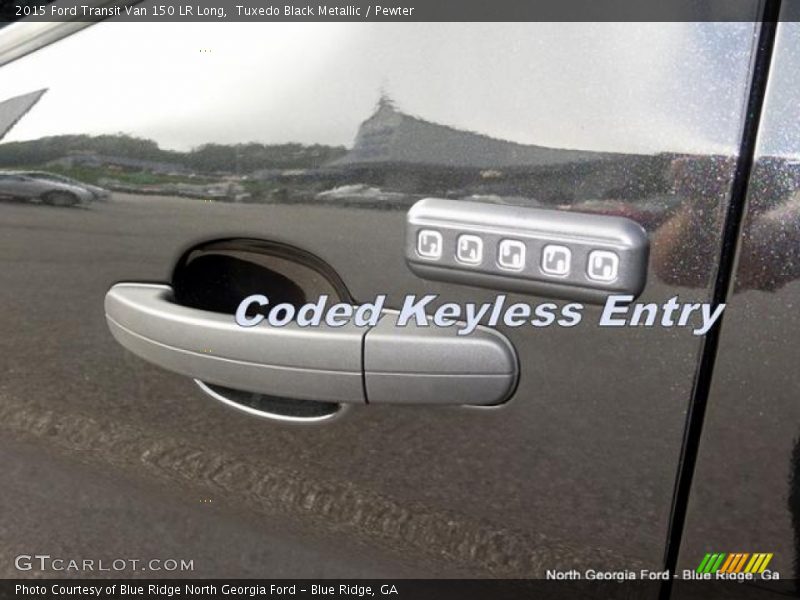 Tuxedo Black Metallic / Pewter 2015 Ford Transit Van 150 LR Long