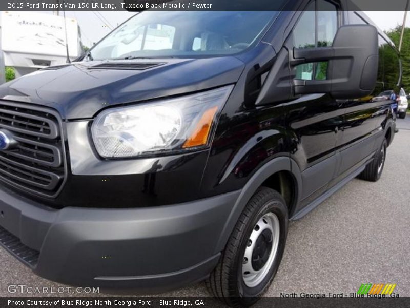 Tuxedo Black Metallic / Pewter 2015 Ford Transit Van 150 LR Long