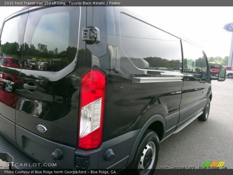 Tuxedo Black Metallic / Pewter 2015 Ford Transit Van 150 LR Long