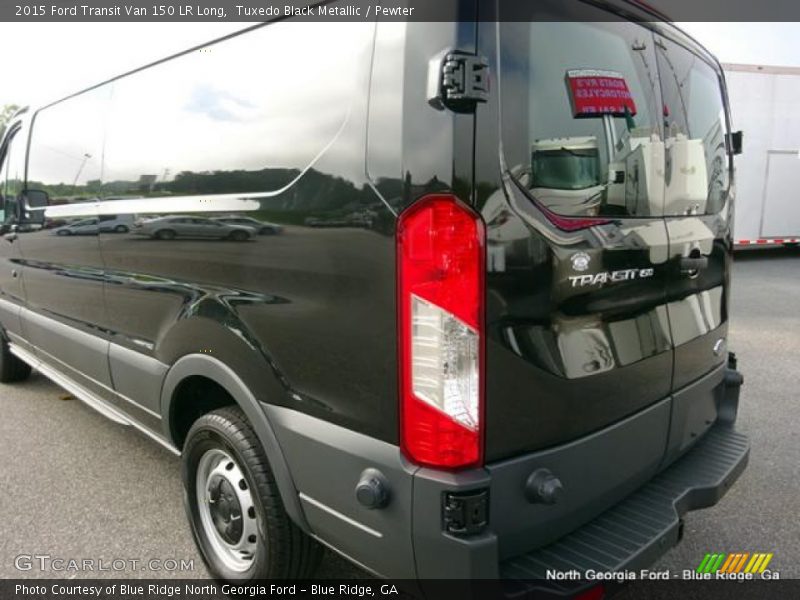 Tuxedo Black Metallic / Pewter 2015 Ford Transit Van 150 LR Long