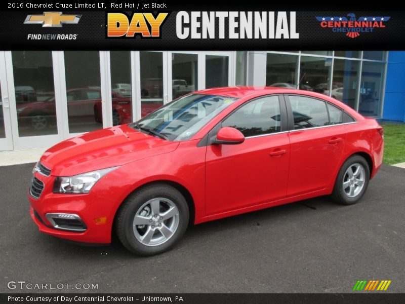 Red Hot / Jet Black 2016 Chevrolet Cruze Limited LT