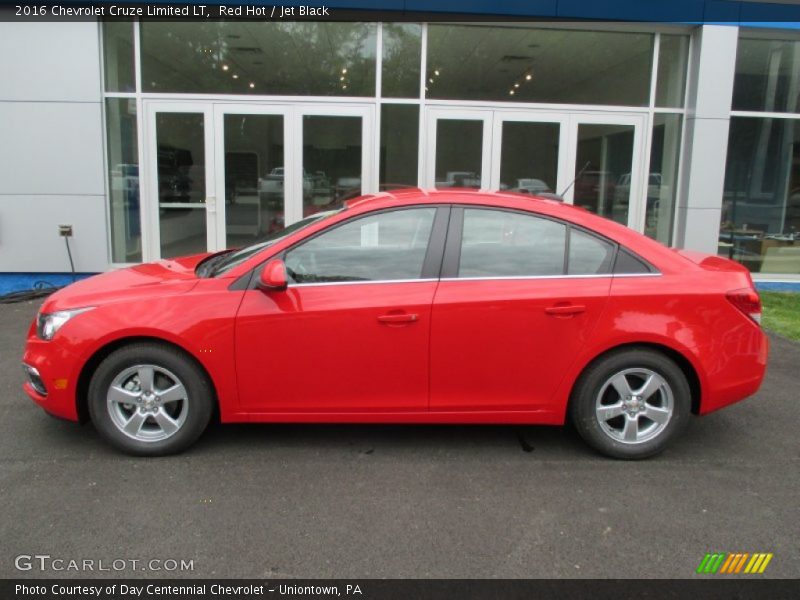 Red Hot / Jet Black 2016 Chevrolet Cruze Limited LT