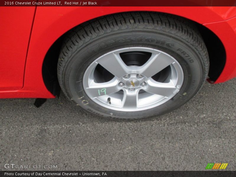 Red Hot / Jet Black 2016 Chevrolet Cruze Limited LT