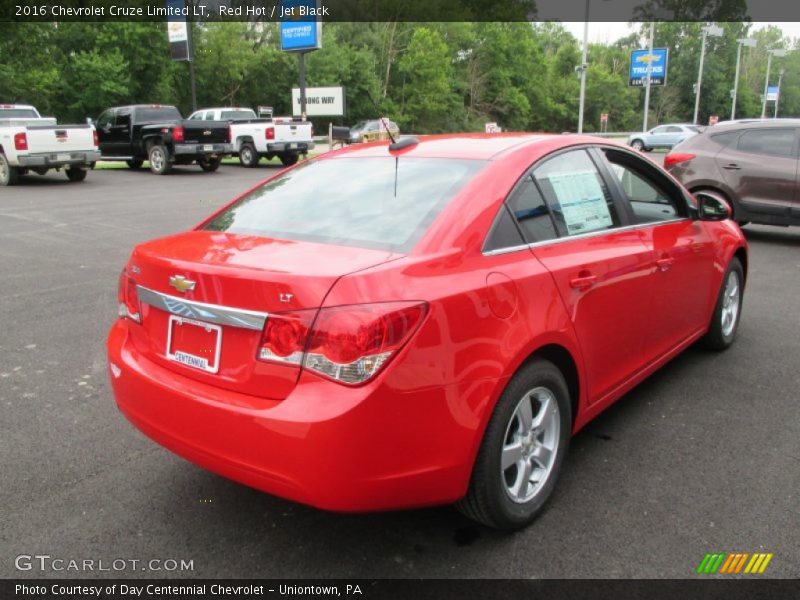 Red Hot / Jet Black 2016 Chevrolet Cruze Limited LT