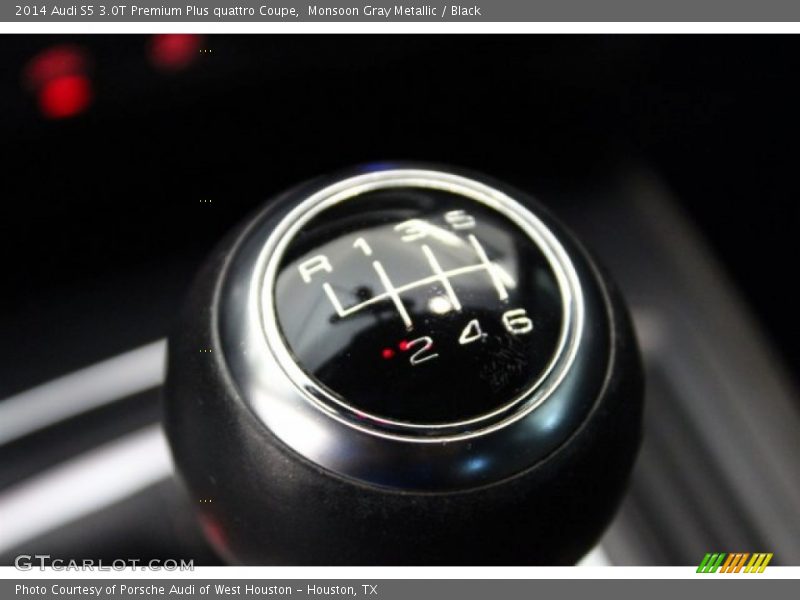 Monsoon Gray Metallic / Black 2014 Audi S5 3.0T Premium Plus quattro Coupe