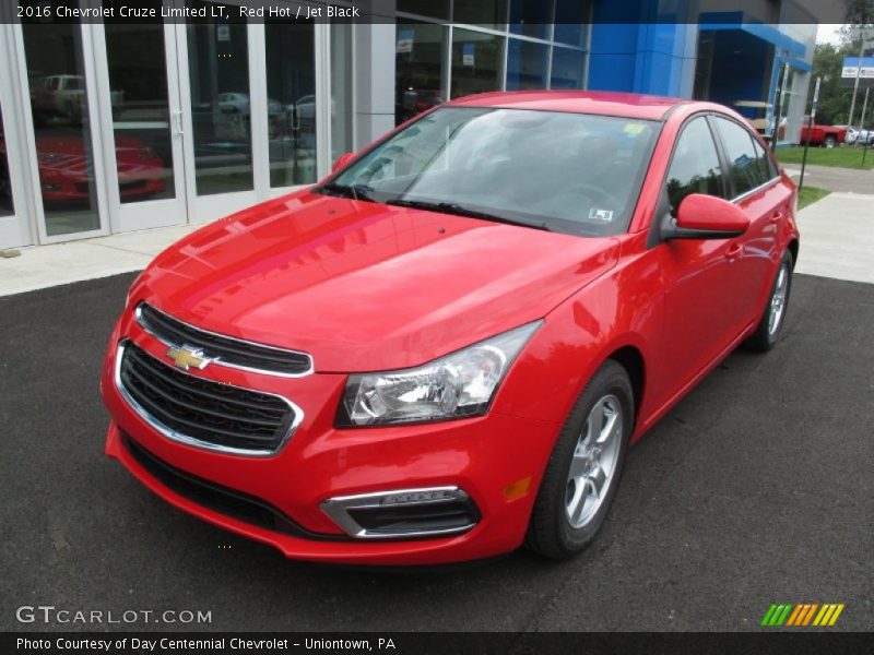 Red Hot / Jet Black 2016 Chevrolet Cruze Limited LT