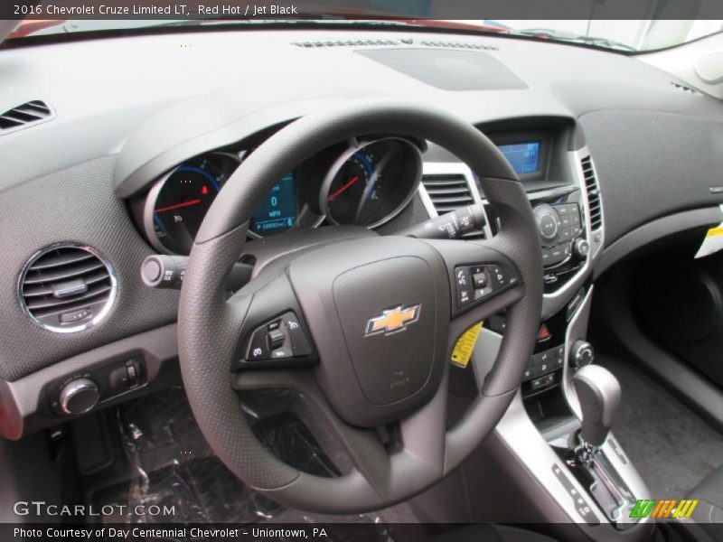 Red Hot / Jet Black 2016 Chevrolet Cruze Limited LT
