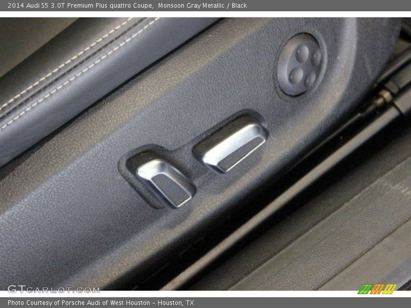 Monsoon Gray Metallic / Black 2014 Audi S5 3.0T Premium Plus quattro Coupe