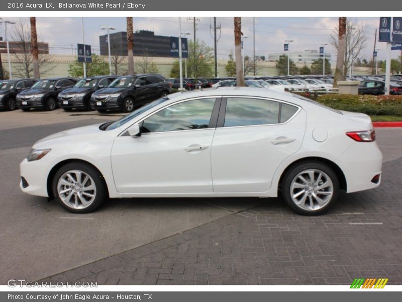 Bellanova White Pearl / Ebony 2016 Acura ILX