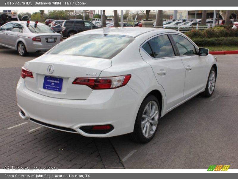 Bellanova White Pearl / Ebony 2016 Acura ILX
