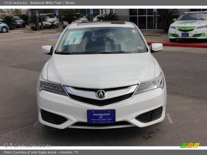 Bellanova White Pearl / Ebony 2016 Acura ILX