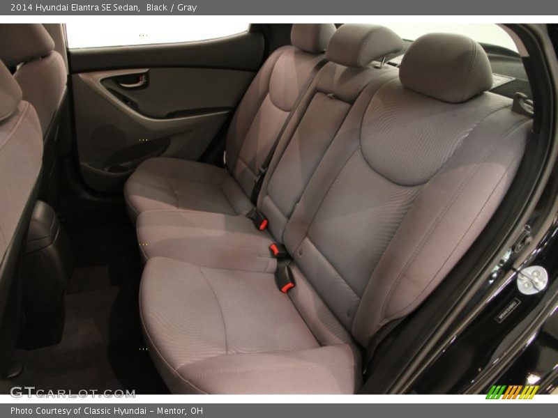 Black / Gray 2014 Hyundai Elantra SE Sedan