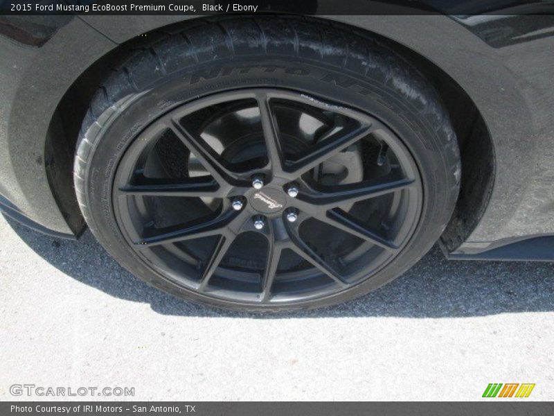 Black / Ebony 2015 Ford Mustang EcoBoost Premium Coupe