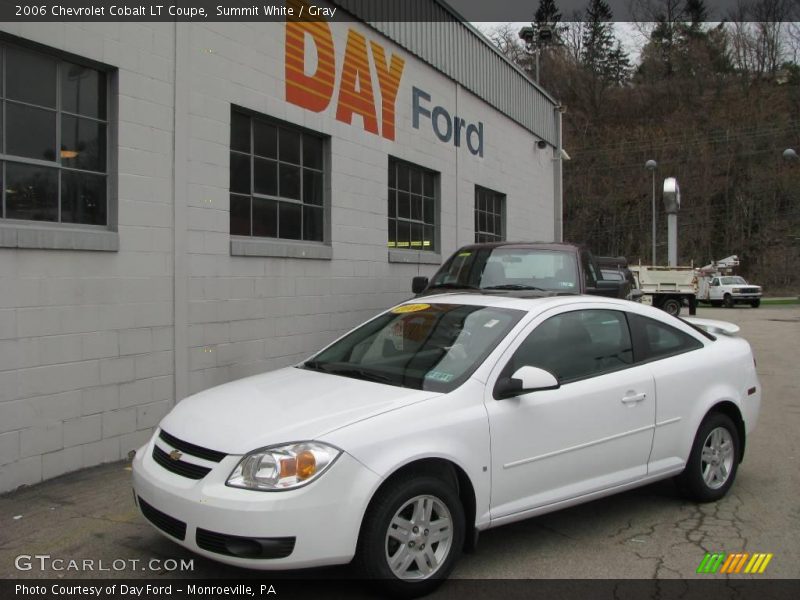 Summit White / Gray 2006 Chevrolet Cobalt LT Coupe