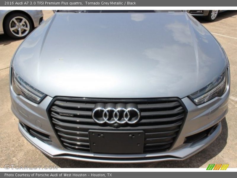Tornado Grey Metallic / Black 2016 Audi A7 3.0 TFSI Premium Plus quattro
