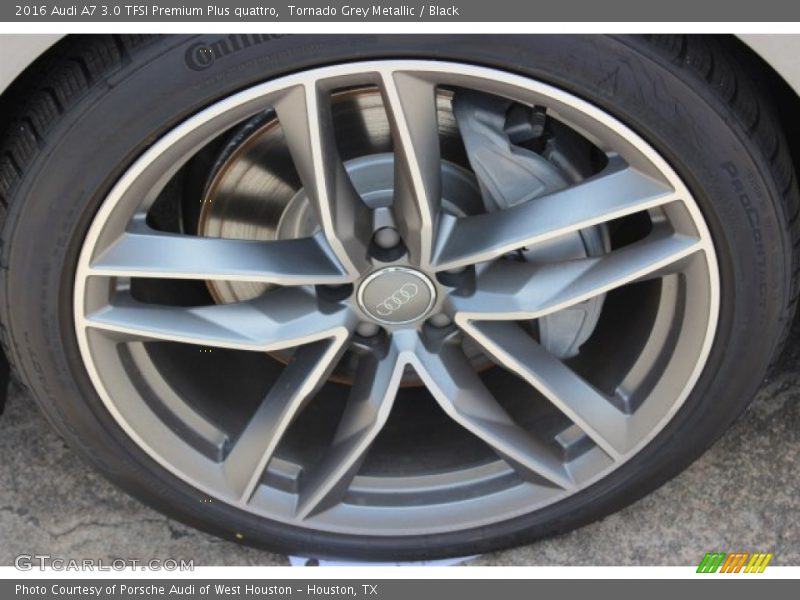 Tornado Grey Metallic / Black 2016 Audi A7 3.0 TFSI Premium Plus quattro