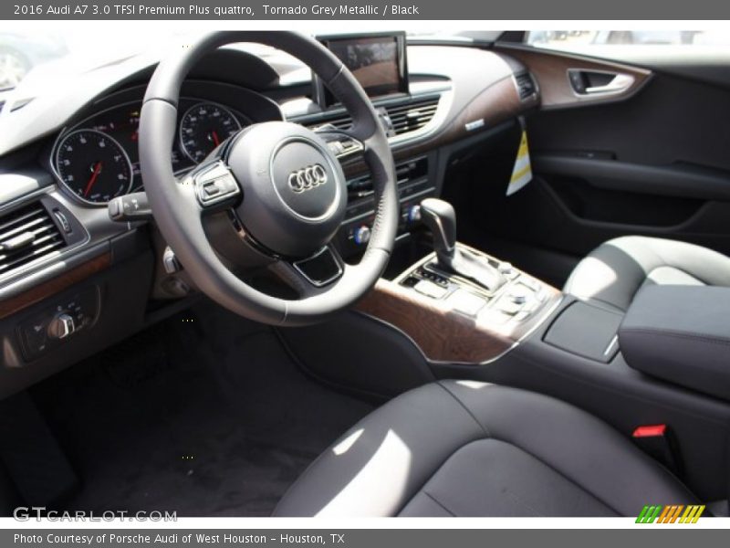Tornado Grey Metallic / Black 2016 Audi A7 3.0 TFSI Premium Plus quattro