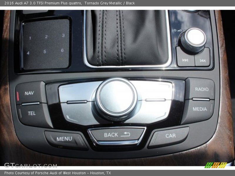 Tornado Grey Metallic / Black 2016 Audi A7 3.0 TFSI Premium Plus quattro