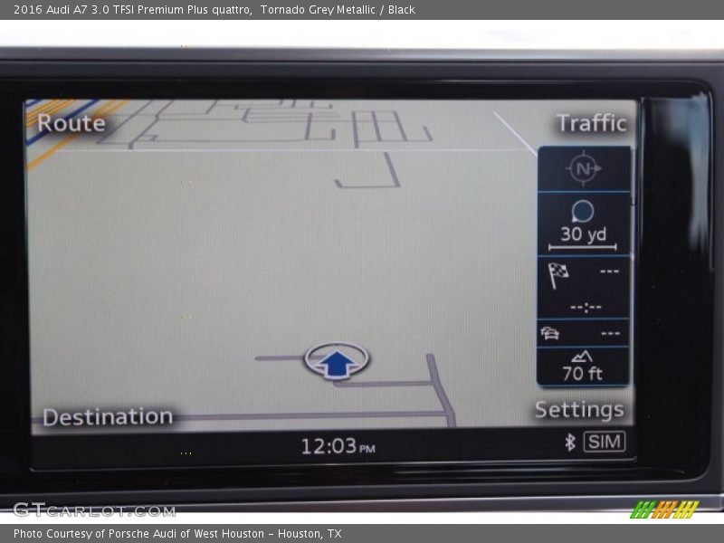 Tornado Grey Metallic / Black 2016 Audi A7 3.0 TFSI Premium Plus quattro