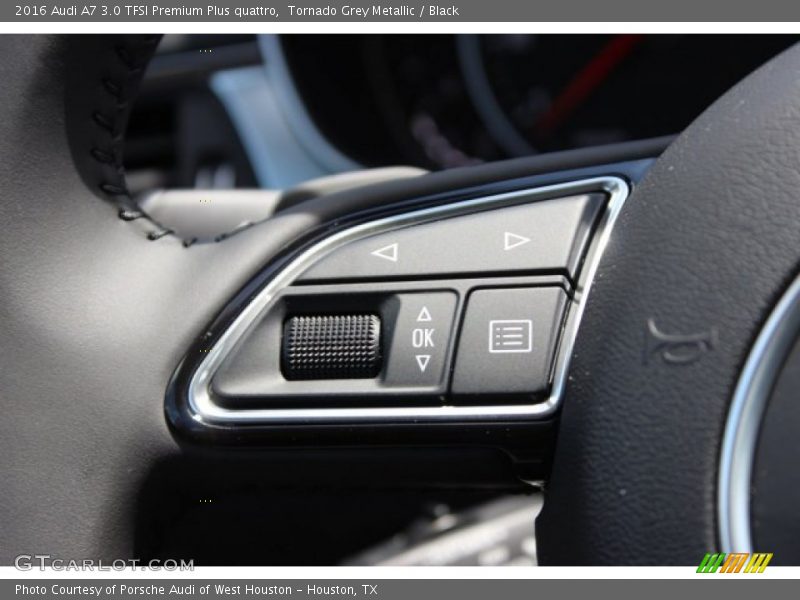 Tornado Grey Metallic / Black 2016 Audi A7 3.0 TFSI Premium Plus quattro