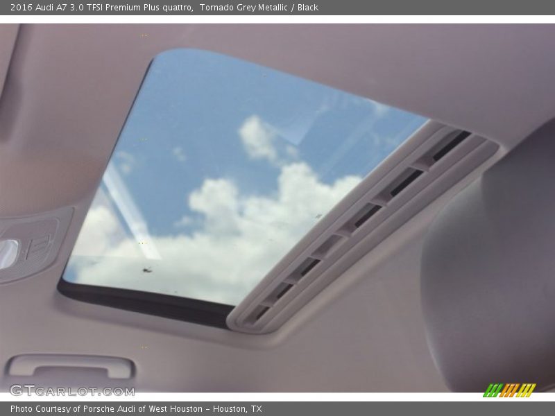 Tornado Grey Metallic / Black 2016 Audi A7 3.0 TFSI Premium Plus quattro