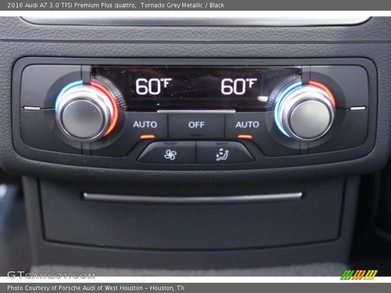 Tornado Grey Metallic / Black 2016 Audi A7 3.0 TFSI Premium Plus quattro