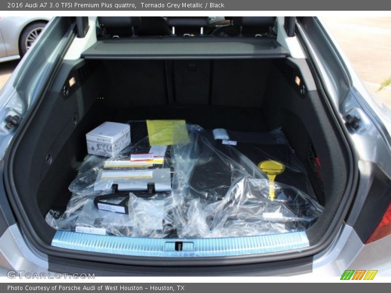Tornado Grey Metallic / Black 2016 Audi A7 3.0 TFSI Premium Plus quattro