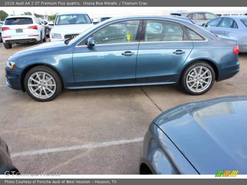  2016 A4 2.0T Premium Plus quattro Utopia Blue Metallic