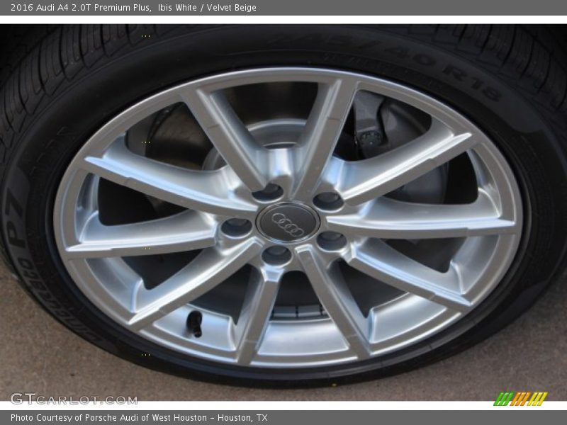 Ibis White / Velvet Beige 2016 Audi A4 2.0T Premium Plus