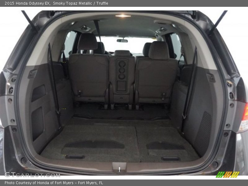 Smoky Topaz Metallic / Truffle 2015 Honda Odyssey EX