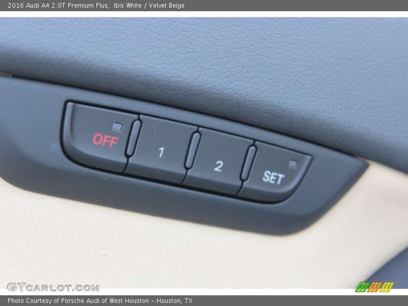 Ibis White / Velvet Beige 2016 Audi A4 2.0T Premium Plus