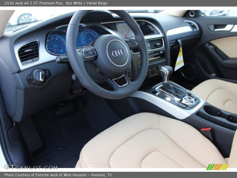 Ibis White / Velvet Beige 2016 Audi A4 2.0T Premium Plus