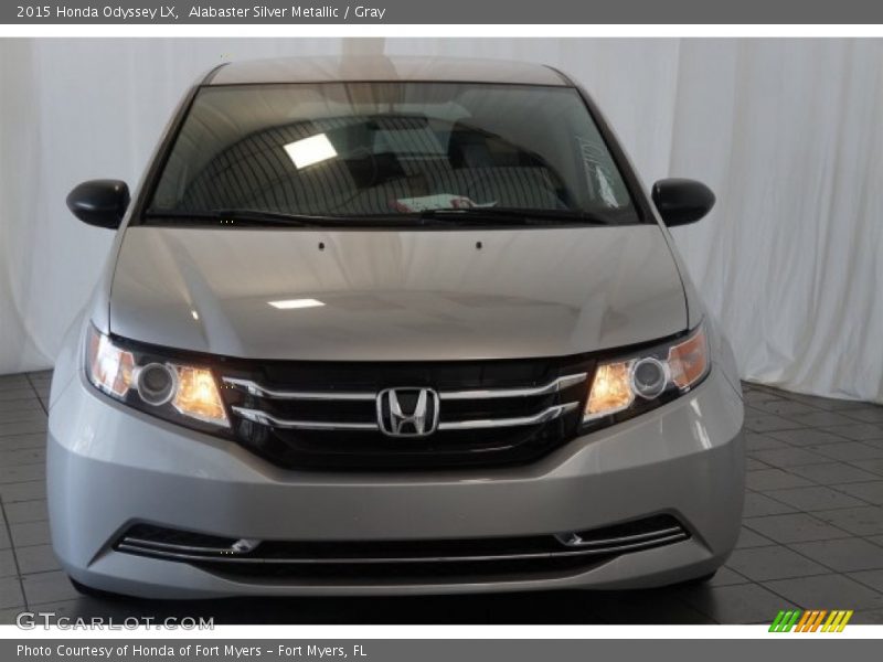 Alabaster Silver Metallic / Gray 2015 Honda Odyssey LX