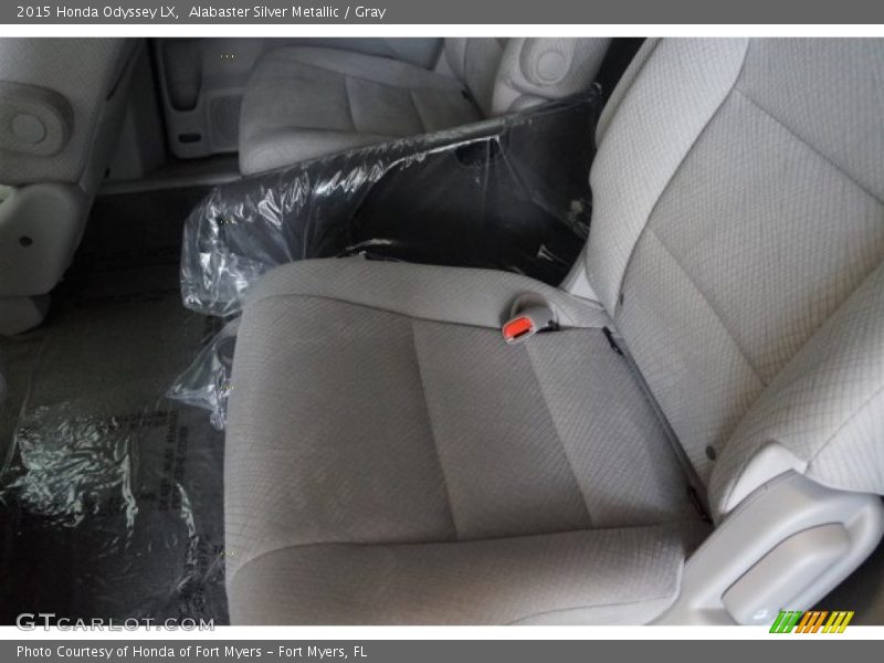 Alabaster Silver Metallic / Gray 2015 Honda Odyssey LX