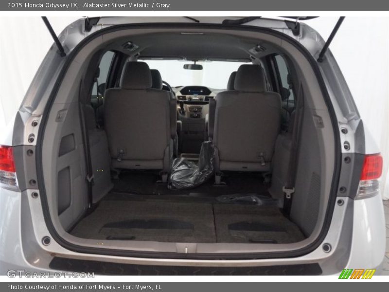Alabaster Silver Metallic / Gray 2015 Honda Odyssey LX