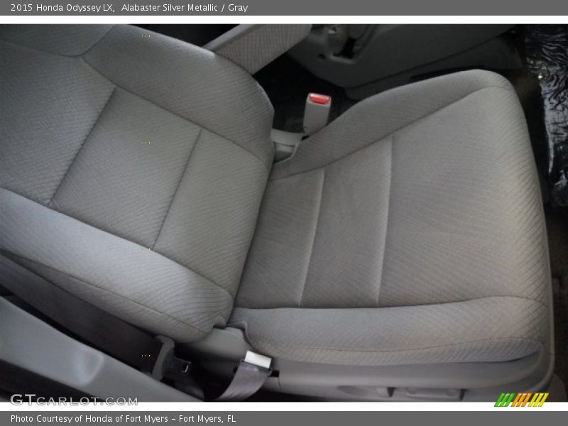 Alabaster Silver Metallic / Gray 2015 Honda Odyssey LX