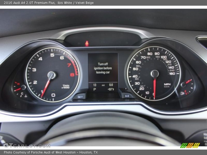 Ibis White / Velvet Beige 2016 Audi A4 2.0T Premium Plus