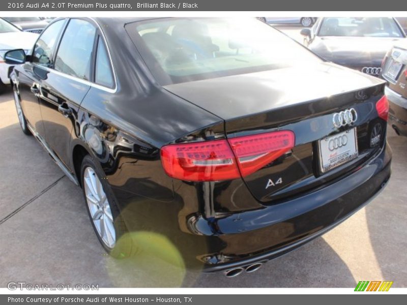 Brilliant Black / Black 2016 Audi A4 2.0T Premium Plus quattro