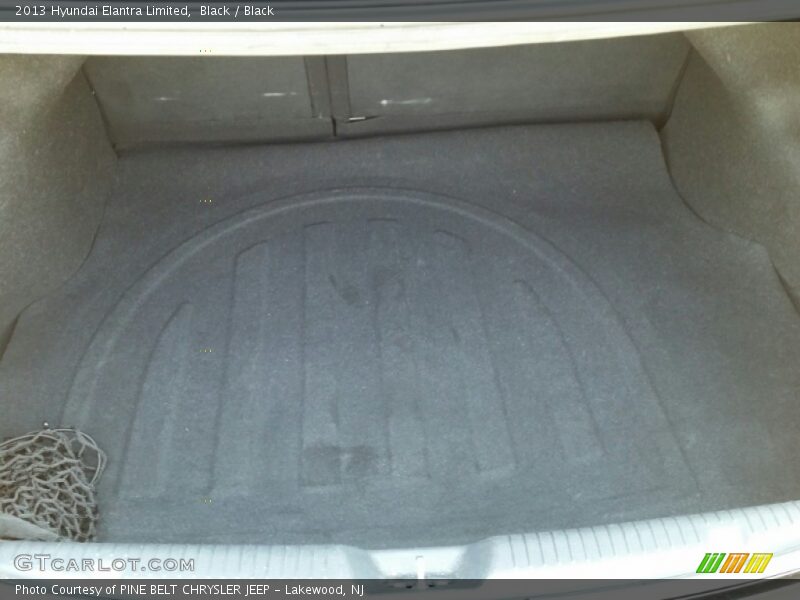 Black / Black 2013 Hyundai Elantra Limited