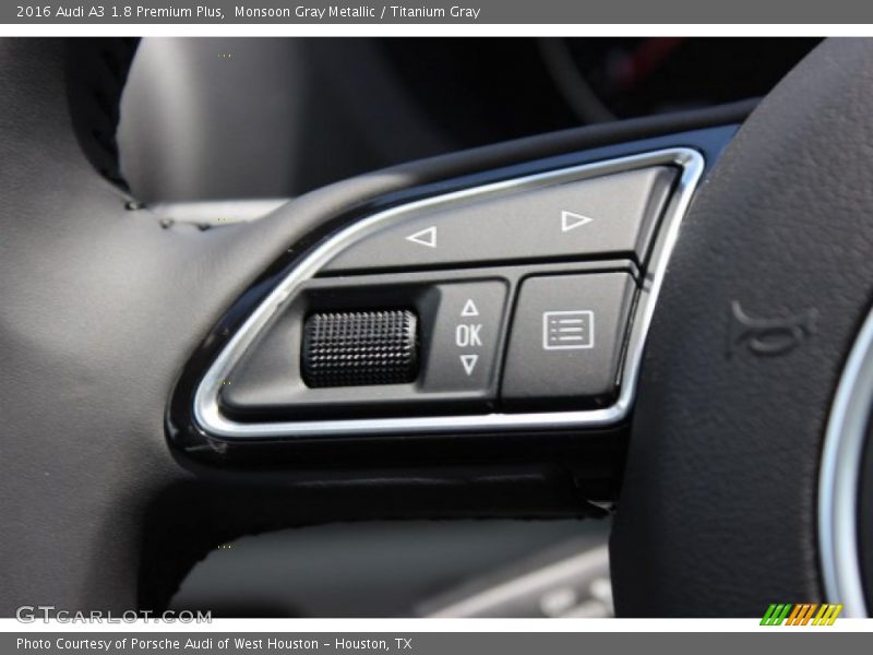 Monsoon Gray Metallic / Titanium Gray 2016 Audi A3 1.8 Premium Plus