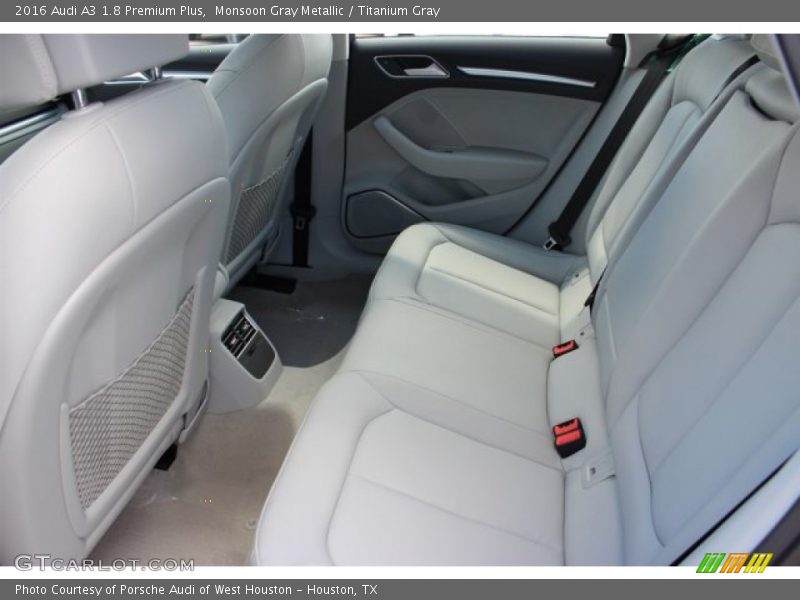 Rear Seat of 2016 A3 1.8 Premium Plus