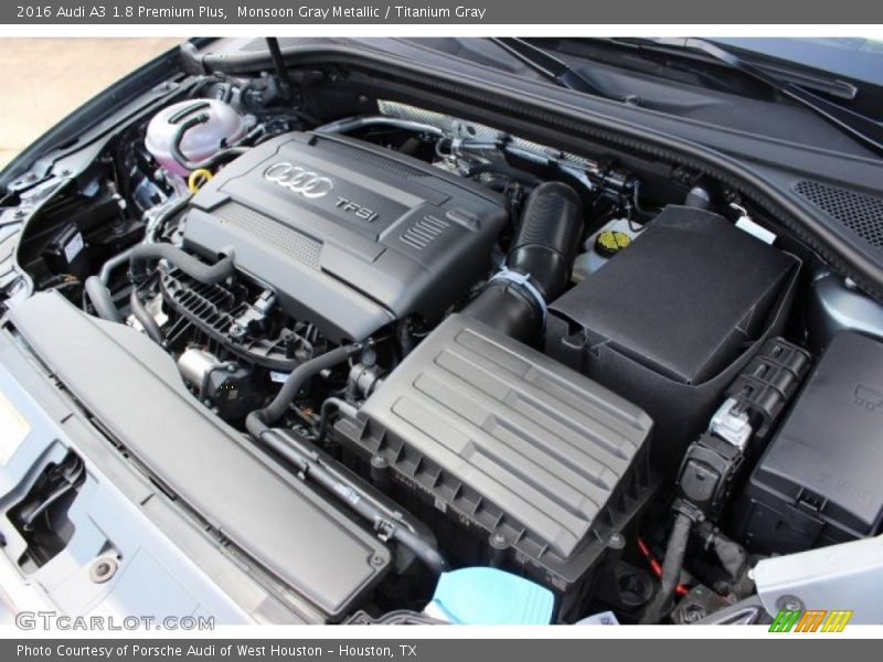  2016 A3 1.8 Premium Plus Engine - 1.8 Liter Turbocharged/TFSI DOHC 16-Valve VVT 4 Cylinder